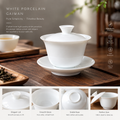 White Porcelain Gaiwan — 180 ml